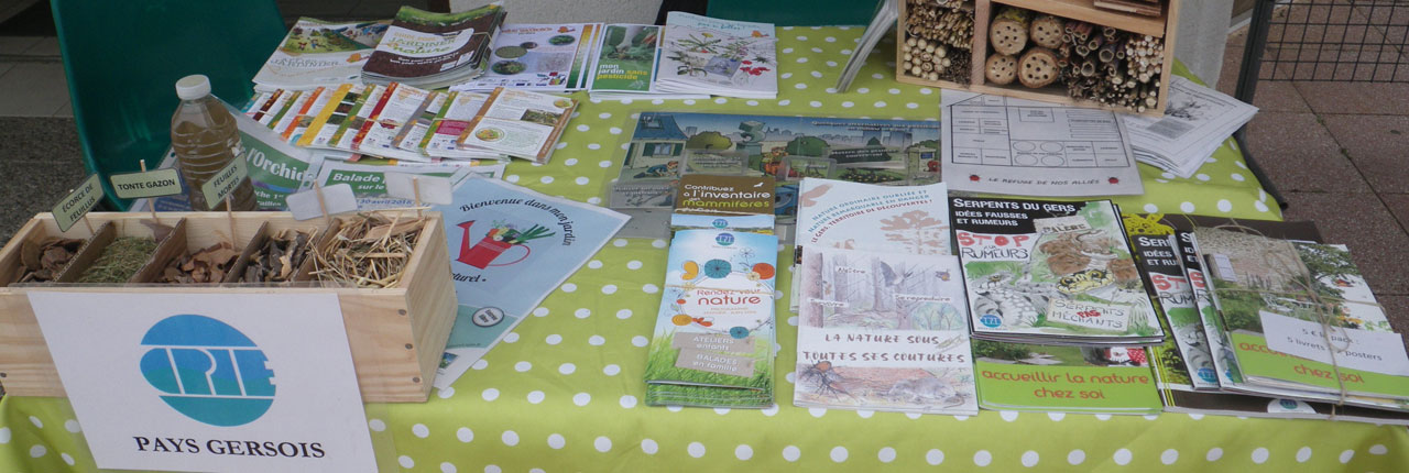 Stand du CPIE à Pujaudran