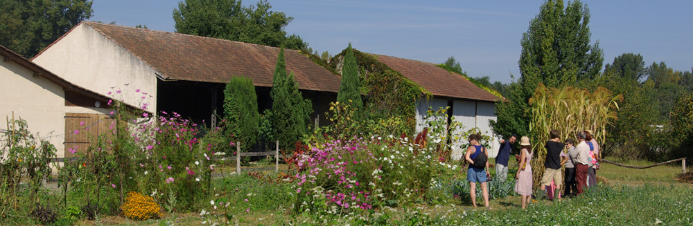 Jardin Artpiculture à Ju-Belloc