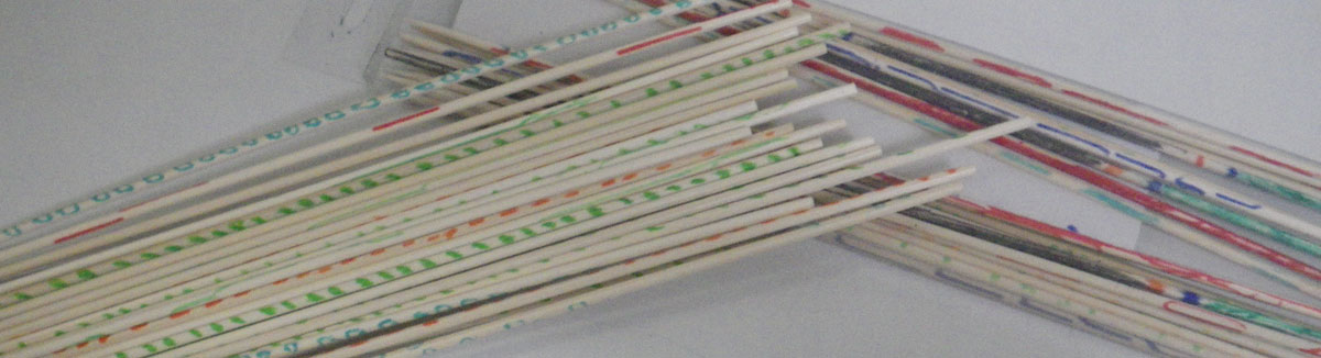 Jeu de Mikado fait maison